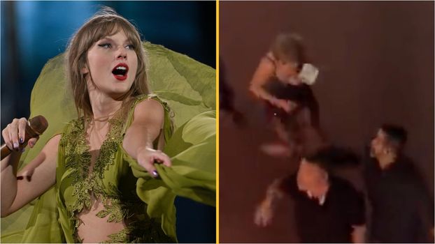 Taylor Swift becomes latest victim of worrying trend as fans throw objects at her
