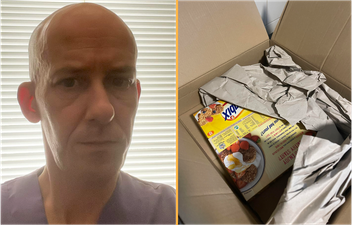 Bloke left fuming after ordering a laptop on Amazon and receiving two boxes of Weetabix instead