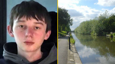 Boy, 17, found in canal after being stabbed to death