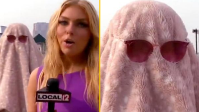 Woman rocks up to Taylor Swift event in disguise because she called in sick to work