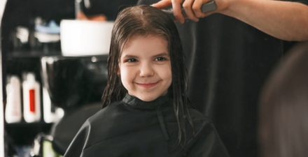 Dad takes daughter, 8, to get hair shaved off behind mum’s back