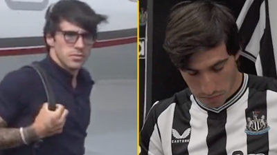 Fans claim Sandro Tonali looks ‘unhappy’ after arriving in Newcastle