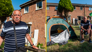 Man forced out of home of 45 years in ‘no fault eviction’ misses it so much he camps outside