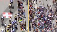 Spectator causes huge Tour de France crash as they try to take selfie