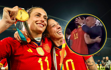 Spain star Jenni Hermoso responds after football boss kisses her on the lips at World Cup