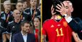 Entire Spanish women’s backroom staff resign amid kiss scandal