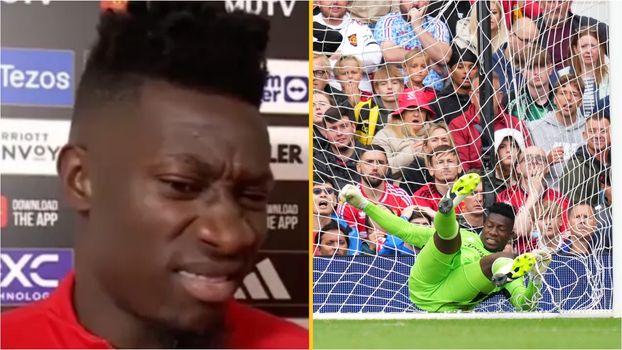 Andre Onana takes full responsibility for halfway line goal on Old Trafford debut