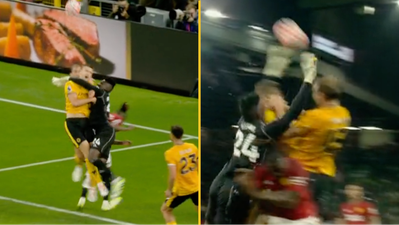 Wolves controversially not awarded late penalty as Man United scrape victory