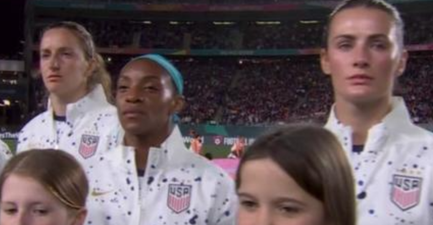 USA players criticised after refusing to sing national anthem