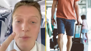 Flight attendant warns passengers to never wear shorts when flying