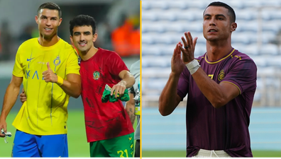 Player gets selfie with Cristiano Ronaldo and calls him ‘second best player in history’