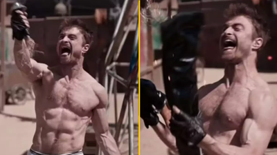 Daniel Radcliffe shows off incredible transformation after getting stacked for TV role