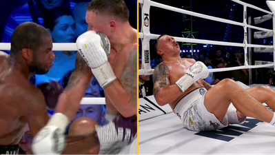 TNT pundits lose their mind over Daniel Dubois’ ‘low blow’ against Oleksandr Usyk