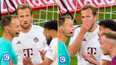 Harry Kane tries to argue with referee but realises he can’t speak German