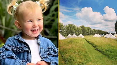 Girl, 2, dies after being hit by car in UK holiday park tragedy pictured as woman arrested