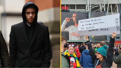 Man United fans protest against Mason Greenwood as club delay announcement