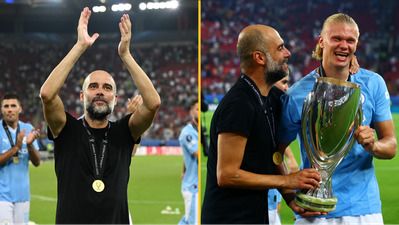 Pep Guardiola has averaged a trophy every 27 games at Man City