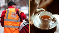 Postmen suspended by Royal Mail for drinking cups of tea in the pub on their break