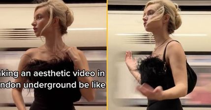 Influencer complains after tube passengers keep ruining her aesthetic shots