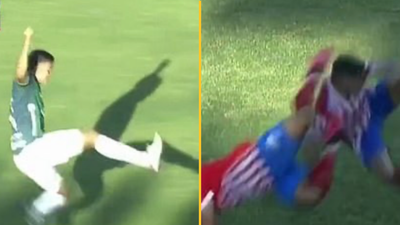 On-loan defender sent off after horror challenge against parent club