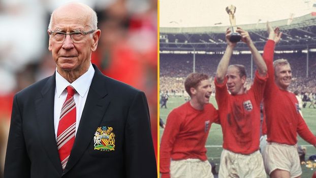 World of football pays tribute to Sir Bobby Charlton