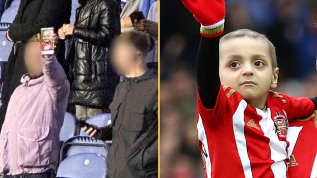 Man charged after using Bradley Lowery pic to mock rival fans at football match