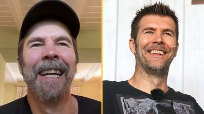 Rhod Gilbert gets first clear cancer scan since diagnosis