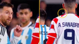Messi has brilliant response to Paraguay player who spits at him