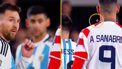 Messi has brilliant response to Paraguay player who spits at him