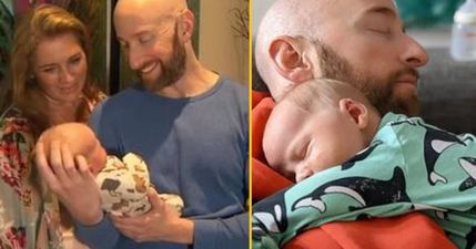 Single gay man makes history with birth of his own baby via surrogacy