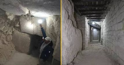 Secret chambers discovered in 4,400 year-old Egyptian pyramid