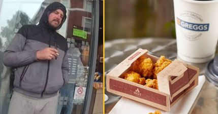 Hungry thief jailed after police caught him stealing hot chicken bites from Greggs