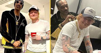 Ed Sheeran said he couldn’t see after smoking with Snoop Dogg
