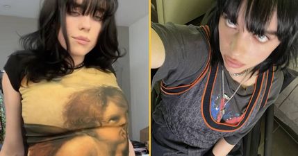 Billie Eilish shows off massive new back tattoo and sparks social media frenzy