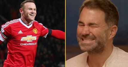 Eddie Hearn in stitches at Roy Keane’s reaction to Wayne Rooney vs Jake Paul fight