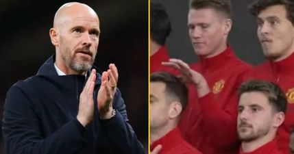 Man United star brutally ‘excluded’ from official squad photo for current season