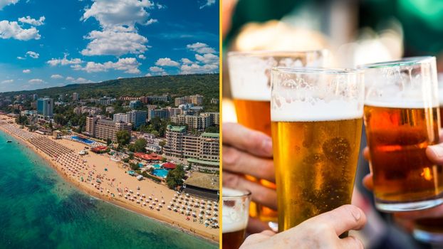 Brits flock to party resort with 80p pints and hotel rooms cost £9