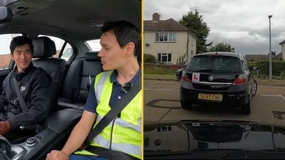 Experienced US driver takes UK driving test without lessons