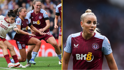 Aston Villa women’s team wear ‘wet-look’ kit despite concerns