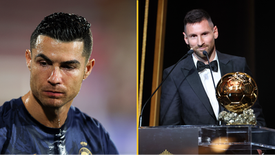 Cristiano Ronaldo mocked as Lionel Messi wins eighth Ballon d’Or