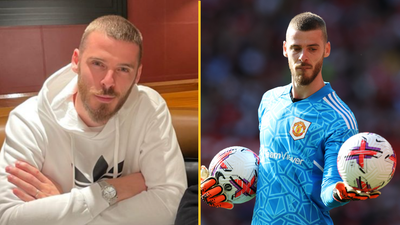 David De Gea sends Man United fans into frenzy after meeting with current star