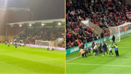 Leyton Orient supporter dies despite fans rushing on pitch to stop game