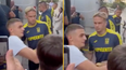 Mykhaylo Mudryk confronts Arsenal fan after ‘London is red’ jibe