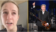 Woman sparks debate for complaining that Paul McCartney played his own music at gig