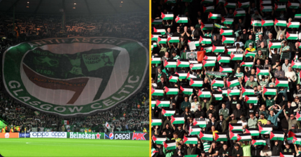 Celtic ban Green Brigade supporters group from attending home games after pro-Palestine display