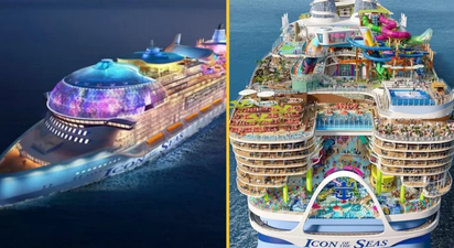World’s largest cruise ship that’s five times bigger than the Titanic is about to make its first voyage