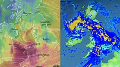 Tornado warning issued in UK as Storm Debi brings 100mph winds