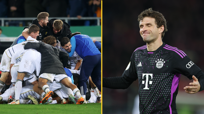 Bayern Munich knocked out of German cup by third tier side