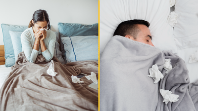 ‘Brutal’ cold sweeping across UK is leaving people ill for weeks