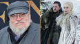 George R.R. Martin has written 1,100 pages of new Game of Thrones book, the same number as last year